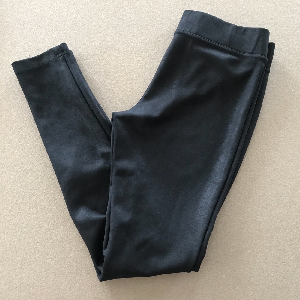 FREE PEOPLE FAUX LEATHER LEGGINGS